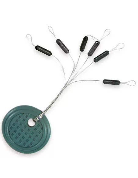 Maxi black rubber stopper