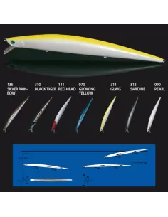 Nomura Artificial Floating Nagasa Spinning 17.5 Cm 