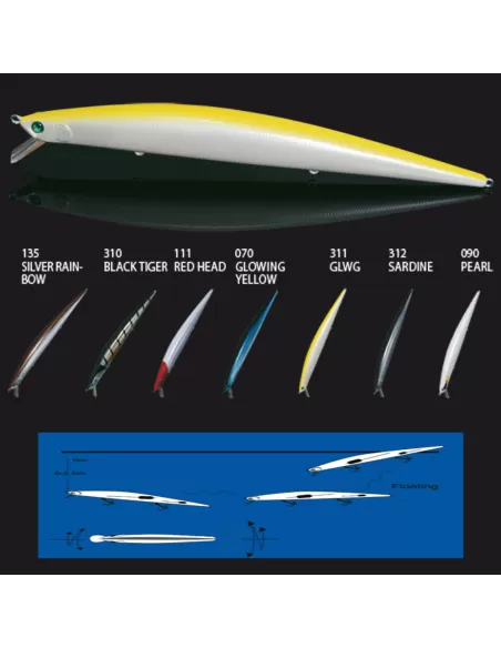 Nomura Artificial Floating Nagasa Spinning 17.5 Cm
