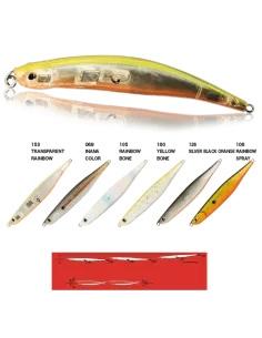 Nomura Curved Artificial Death Fish Float 11 Cm 