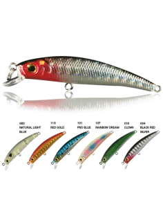 Nomura Nano Jerk Small Minnow Sinking from Spinning 