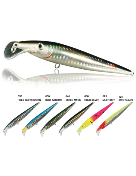 Nomura Slim Minnow Calibra Galleggiante 12 Centimetri  Esche Artificiali Nomura