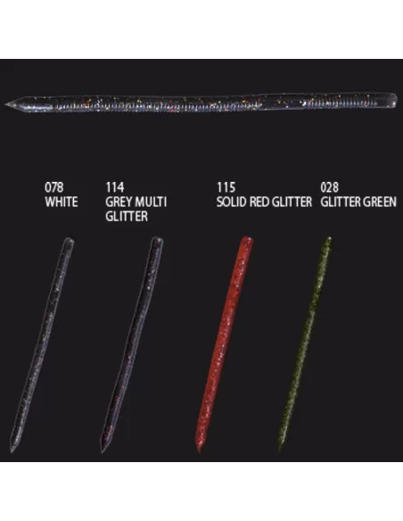 Nomura Verme Soft Da Spinning Earth Worm Con Glitter 13 Centimetri Esche Artificiali Nomura