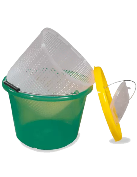 Secchio Porta Vivo 12 Litri Accessori da pesca Lineaeffe