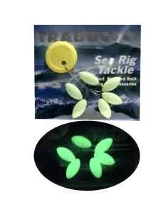 Tan oval balls Super Surf Boat and Rock Fishing Floats Fluorescent 