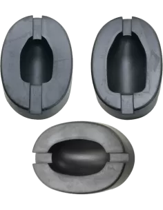 Tan Soft Silhouette Form To Pasture and Pellet Feeder 