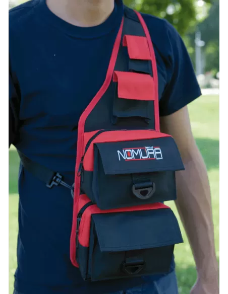Nomura Borsa a Spalla Per Sessioni Veloci Da Pesca Spinning Borse da pesca Nomura