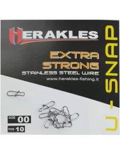 Herakles Carabiner Spinning and Surf Casting Duo Lock Snap Fit 00 