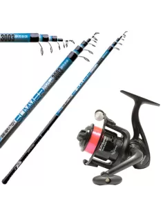 Combo Canna Bolognese Delta 3 m in kit With Reel