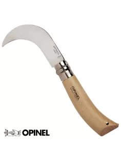 Opinel Knife Roncola Beech Handle Stainless Number 10 