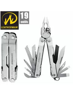 Leatherman Super Tool 300 With Leather Sheath multiuse Pressionale 19 Tools in one 
