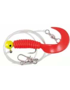 Frame Ready Spinning with sickle and jig head Red 