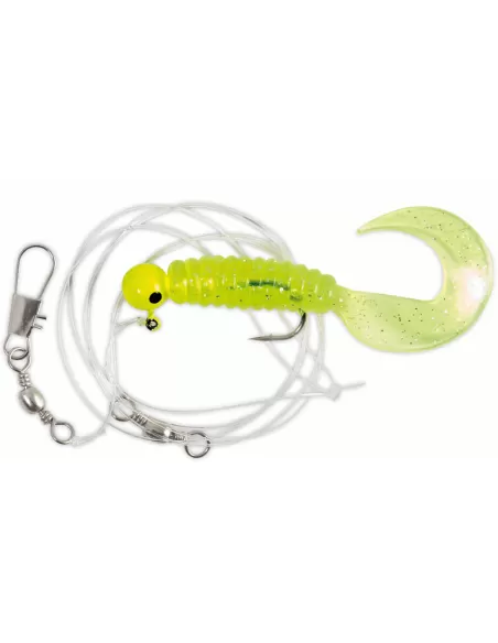 Frame Ready Spinning with Yellow Sickle and jig head