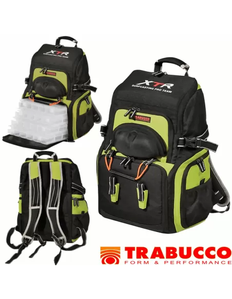 Tan Backpack XTR Surf Team Trebuchet with Boxes