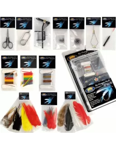 Kit tools and materials for building Flies 