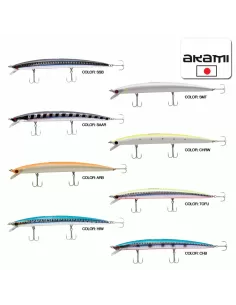 18 and 19 cm Long Jerk Artificial Wild akami