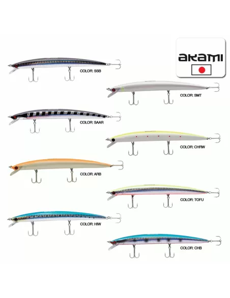 Akami Artificial Wild Long Jerk 18 CM