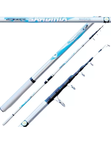 High modulus carbon Rod fishing Ferrari 200 gr Sardinia Surfcasting