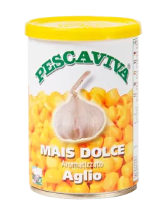 Corn garlic pescaviva 