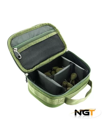 Ngt Astuccio Porta Piombi e Accessori Imbottito con Scomparti - fishing tackle