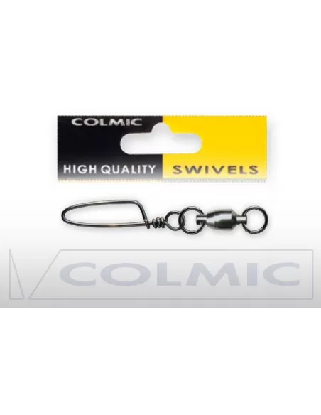 Colmic Snap Swivels Anti opening and Bearing
