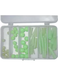 Kolpo Box Kit Beads and Soft Fluorescent Cones 