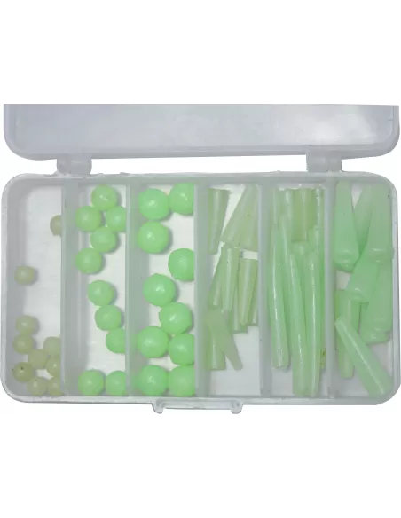 Kolpo Kit in Scatola Perline e Coni Soft Fluorescenti Accessori mare Kolpo