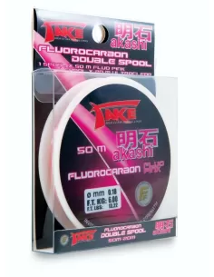 Take Akashi Fluorocarbon Double Spool 75mt Fishing Lines Take