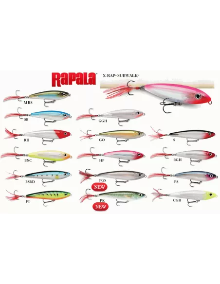 Rapala X-Rap Sub Walk 9 cm - fishing tackle