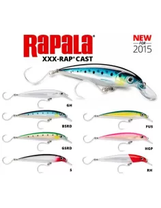Rapala 3 x-Rap Cast 12 cm 
