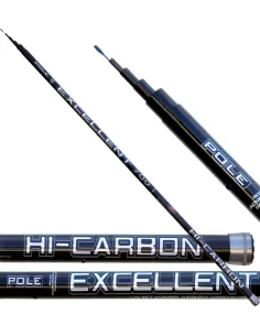 Fixed barrel Excellent fishing Pole in carbon fibre 