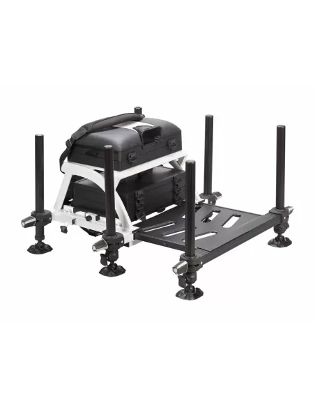 Trabucco Panchetto GNT X36 Black Red White Edition + Poggia canna Omaggio Panchetti Sedie e Accessori Trabucco