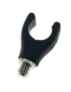 10 Supporti Per Canna Da Pesca A V, Filettati, Nero - Rod Pod Anplast