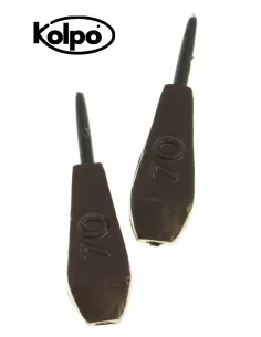 Kolpo Piombi Pesca Top Lead Torpedo Inline 2pz 