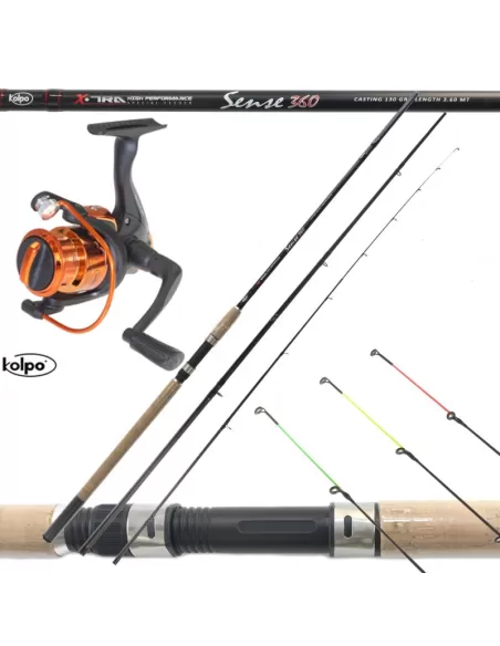 Feeder Fishing Kit Rod Reel Kolpo