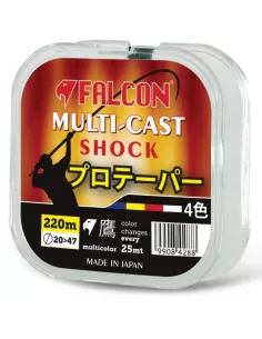Falcon Conical Fishing Line Multicolor 220 mt Falcon Fishing Lines