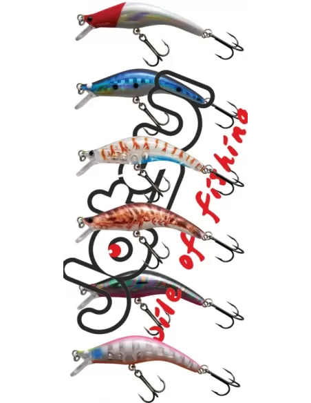 Artificiale da Pesca Spinning M Shrimp Jatsui 7 cm 6.7 gr Esche Artificiali Jatsui