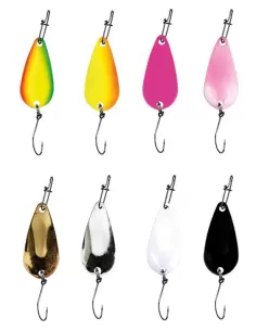 Balzer Spoon - Set Di 5 Esche Artificiali Per Pesca Alla Trota, 3 Cm 2,3g, In Scatola Pratica - 4