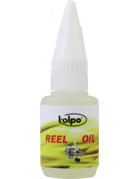 Protective lubricating oil for fishing reels kolpo