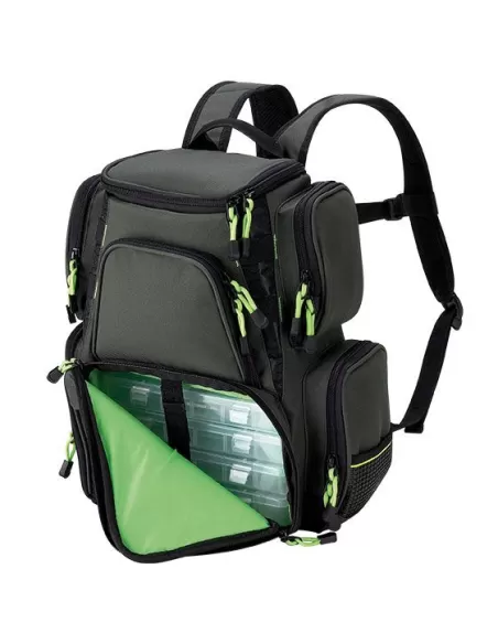 Zaino Da Pesca 38L Impermeabile In Nylon - Borsa Multifunzione Con Tasche Multiple Per Attrezzatura, Escursionismo, Campeggio, Caccia