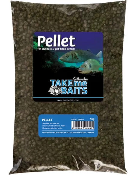 Pellet da Pesca Spigole Orate Pasture Take me Bait