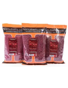 Sonubaits pellet Bloodworm Pellet Feed Fishmeal 900gr 