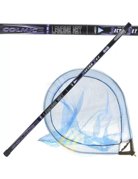 Telescopic landing net Colmic Sector head