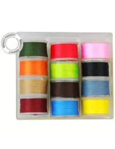 Box 12 PCs kolpo Flies Mount Poly Wire 