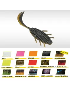 Herakles Lefttail R Soft baits 3.5" 8 Pieces 