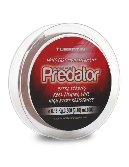 Tubertini Predatot Thread 1000 mt Tubertini Fishing Lines