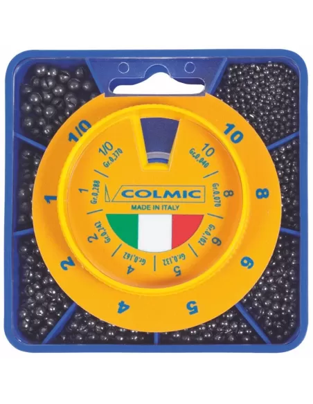 Colmic Mascot con Pallini Super Calibrati 8 Misure Grossa Sile Minuteria Colmic