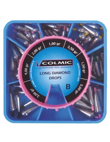 Colmic Lead with tube Long average measurements