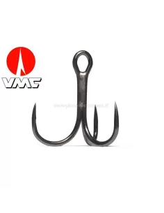 VMC 3/0 Gancio Triplo 4x – Confezione Da 25, Acciaio Perma, Per Pesca In Acqua Salata 🎣🦈