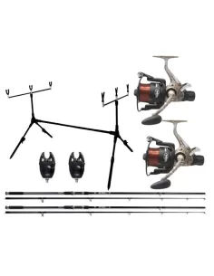 Camo Carp Rods 2 Reels 2 Kit 2 1 Pod signal devices 